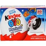 Ficha técnica e caractérísticas do produto Chocolate Kinder Ovo Meninos T2X48