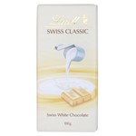 Ficha técnica e caractérísticas do produto Chocolate Lindt Branco Swiss Classic 100 G