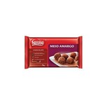 Ficha técnica e caractérísticas do produto Chocolate Nestlé Meio Amargo 1kg