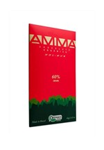 Ficha técnica e caractérísticas do produto Chocolate Orgânico 60% Cacau - 80g - AMMA Chocolate