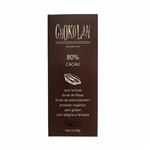 Ficha técnica e caractérísticas do produto Chocolate Orgânico 80 Cacau - Chokolah - 80g