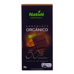 Ficha técnica e caractérísticas do produto Chocolate Orgânico Native 50% Cacau 80g