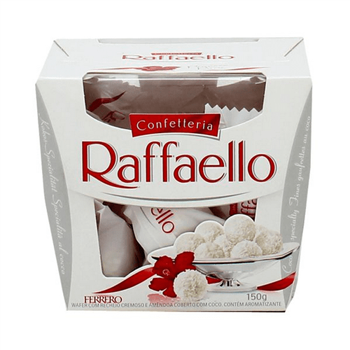 Ficha técnica e caractérísticas do produto Chocolate Raffaello Ferrero Rocher 150g