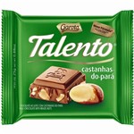 Ficha técnica e caractérísticas do produto Chocolate Talento 90gr Castanhas do Pará - Garoto