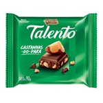Ficha técnica e caractérísticas do produto Chocolate Talento Garoto Castanhas do para 90g