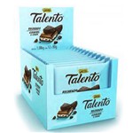 Ficha técnica e caractérísticas do produto Chocolate Talento Rechado Cookies Cream 90g C/12 - Garoto