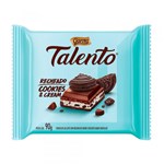 Ficha técnica e caractérísticas do produto Chocolate Talento Recheado Cookies Cream 90g - Garoto