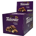 Ficha técnica e caractérísticas do produto Chocolate Talento Roxo Amêndoas 12x100g - Garoto