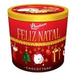 Ficha técnica e caractérísticas do produto Chocottone Gotas de Chocolate Lata Natal 750g - Bauducco