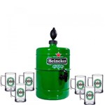 Chopeira Beer Chopp 4,2lts com 6 Copos Chopp Personalizados Heineken - Tks