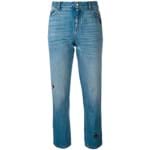 Ficha técnica e caractérísticas do produto Christopher Kane Calça Jeans Reta - Azul