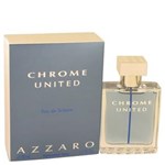 Ficha técnica e caractérísticas do produto Chrome United Eau de Toilette Spray Perfume Masculino 50 ML-Azzaro