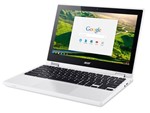 Ficha técnica e caractérísticas do produto Chromebook Acer CB5-132T-C5MD Intel Celeron 4GB RAM 32GB-eMMC Tela de 11.6" HD Chrome OS