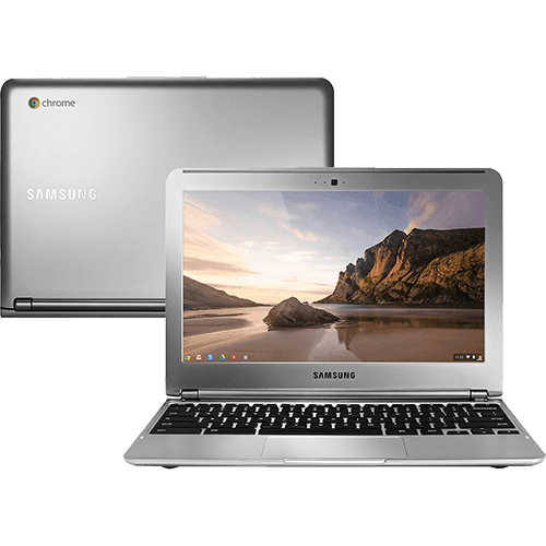Ficha técnica e caractérísticas do produto Chromebook Samsung Exynos 5 Dual Core 2GB 16GB Tela LED 11.6'' Google Chrome - Prata