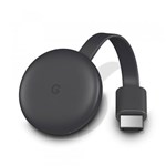 Chromecast 3 Full Hd Wireless Hdmi Preto Google