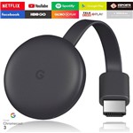Ficha técnica e caractérísticas do produto Chromecast Google Netflix You Tube Aplicativos M:NC2-6A5