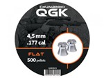 Ficha técnica e caractérísticas do produto Chumbinho QGK 4,5mm 500 Unidades - Flat