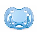 Ficha técnica e caractérísticas do produto Chupeta Bebê Philips Avent Free Flow 0-6m - Azul