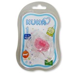 Ficha técnica e caractérísticas do produto Chupeta Cristal Color Ortodôntica No1 Rosa - Kuka