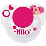 Ficha técnica e caractérísticas do produto Chupeta Divertida Baby Rosa - Lillo
