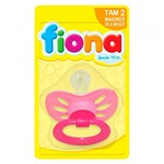 Ficha técnica e caractérísticas do produto Chupeta Fiona Silicone Baby Tamanho 2 - 6+ Meses Rosa