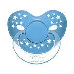 Ficha técnica e caractérísticas do produto Chupeta Lillo Stars Redondo Silicone - Tam2 Azul