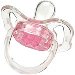 Ficha técnica e caractérísticas do produto Chupeta Nº1 Ortodôntica Cristal Color 2012 Kuka Rosa