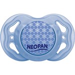 Ficha técnica e caractérísticas do produto Chupeta Neopan Neotop Soft Ortodôntica Nº 1 - Azul