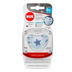 Ficha técnica e caractérísticas do produto Chupeta Nuk Adore Boy Silicone Tamanho 2 com Argola