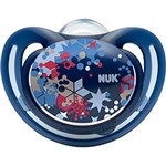 Ficha técnica e caractérísticas do produto Chupeta Nuk Freestyle Boy Classic S2 Azul
