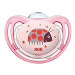 Ficha técnica e caractérísticas do produto Chupeta Nuk Freestyle Tamanho 1 de 0 a 6 Meses Girl Cores e Desenhos Sortidos 1 Unidade