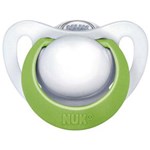 Ficha técnica e caractérísticas do produto Chupeta Nuk Genius com Bico de Silicone Ortodôntico Tam. 2 - Verde