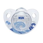 Ficha técnica e caractérísticas do produto Chupeta Nuk Trendline Adore Azul S1