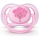 Ficha técnica e caractérísticas do produto Chupeta Ultra Air Rosa Árvore 0-6 Meses Philips Avent