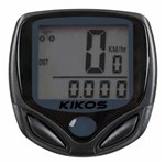 Ficha técnica e caractérísticas do produto Ciclo Computador Digital com 16 Funções Sem Fio Kikos CCB400