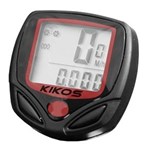 Ficha técnica e caractérísticas do produto Ciclo Computador Kikos CCB200 15 Funções - Preto