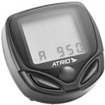 Ficha técnica e caractérísticas do produto Ciclocomputador de Guidão Atrio Wireless 15 Funções para Bicicletas BI043