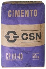 Ficha técnica e caractérísticas do produto Cimento Csn Cp3