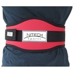 Ficha técnica e caractérísticas do produto Cinto para Musculação Reforçado com Velcro Simples - Nitech Sports