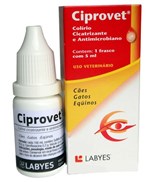 Ficha técnica e caractérísticas do produto Ciprovet Colirio Labyes 5ml