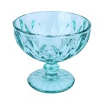 Ficha técnica e caractérísticas do produto Cj 6 Taças Coupe de Vidro Sodo-Cálcico Diamond Azul Tiffany - 66936 - Lyor