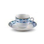 Ficha técnica e caractérísticas do produto Cj. Xicara de Café e Píres de Porcelana 90Ml Amalfi - F9-17216