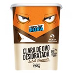 Ficha técnica e caractérísticas do produto Clara de Ovo Desidratada Sabor Chocolate 250g Proteína Pura - Proteina Pura