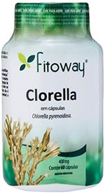 Ficha técnica e caractérísticas do produto Clorella 400mg - 60 Cápsulas, Fitoway