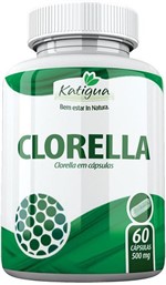 Ficha técnica e caractérísticas do produto Clorella 60 Caps 500 Mg Katigua