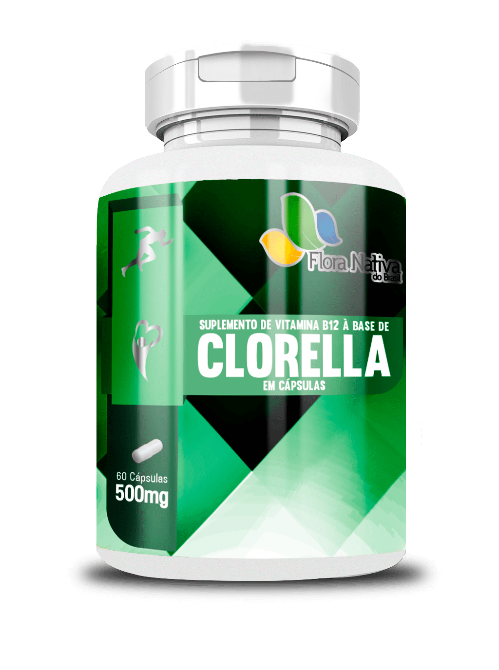 Ficha técnica e caractérísticas do produto Clorella 60 Cápsulas