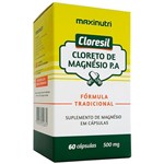 Ficha técnica e caractérísticas do produto Cloresil Cloreto de Magnésio 500mg Maxinutri