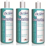Ficha técnica e caractérísticas do produto Cloresten Shampoo 500 Ml Dr. Clean Combo 3 unidades