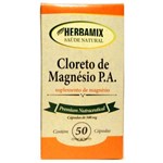 Ficha técnica e caractérísticas do produto Cloreto de Magnésio 500mg 50 Cápsulas