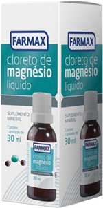 Ficha técnica e caractérísticas do produto Cloreto de Magnésio Líquido P.A - 30ml - Farmax